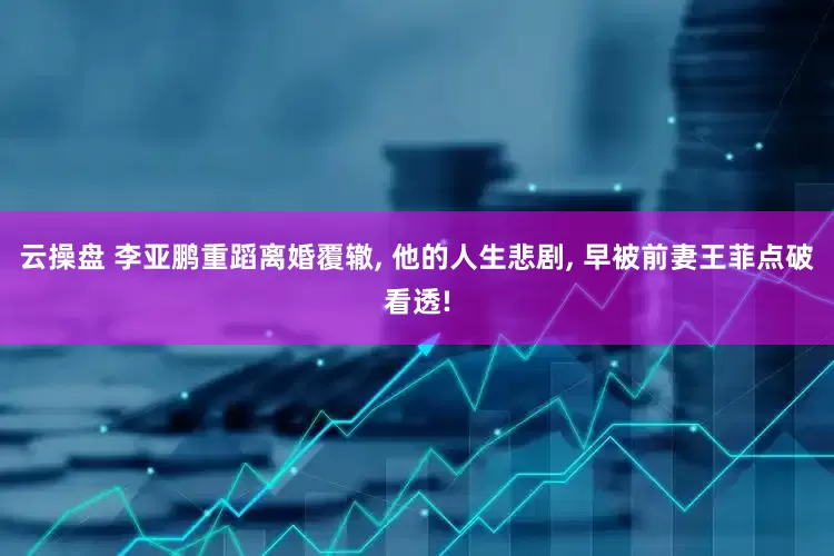 云操盘 李亚鹏重蹈离婚覆辙, 他的人生悲剧, 早被前妻王菲点破看透!