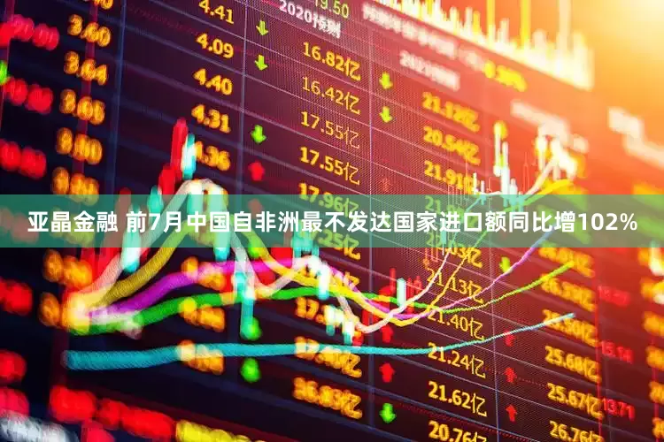 亚晶金融 前7月中国自非洲最不发达国家进口额同比增102%